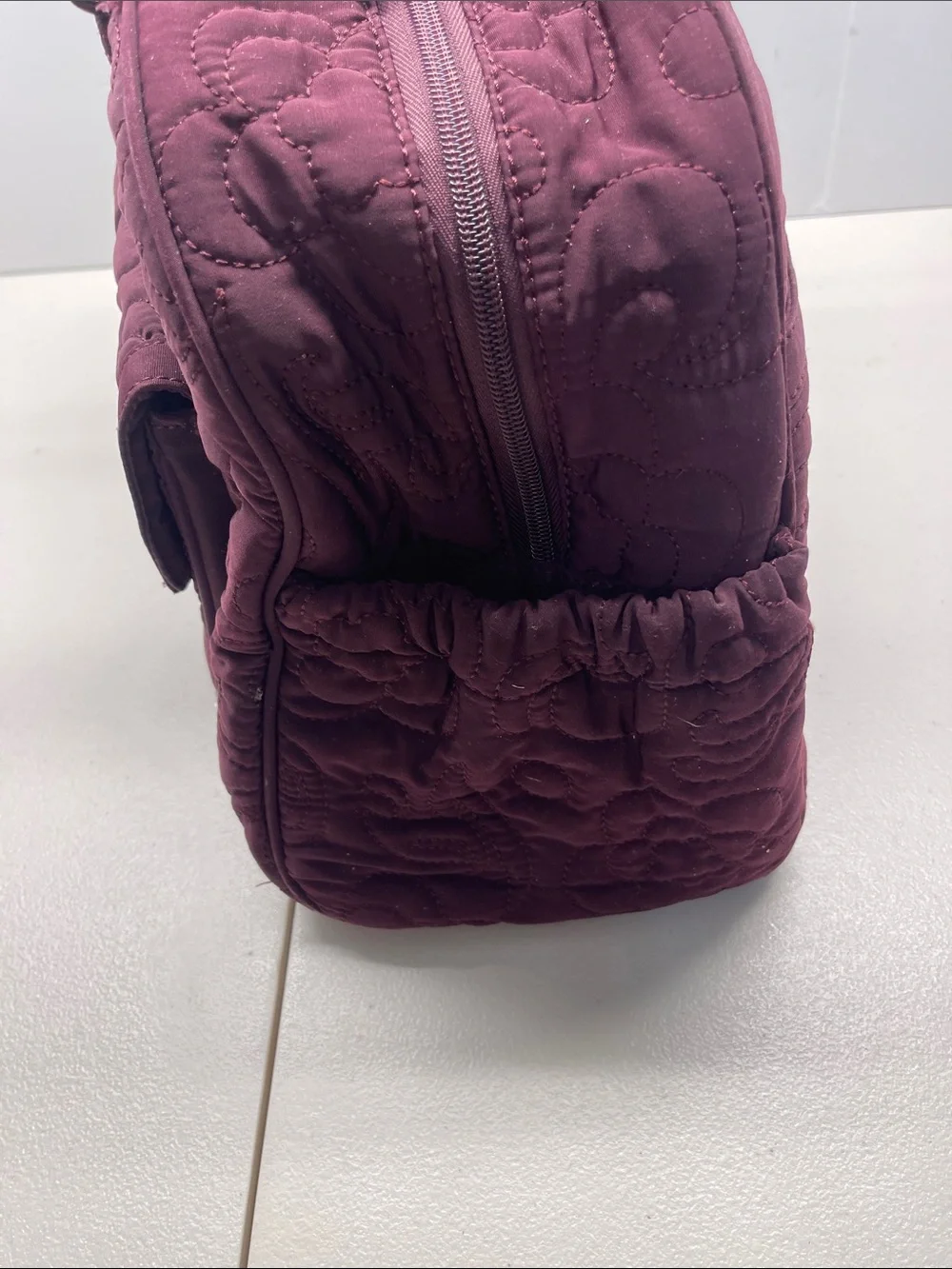 Vera‎ Bradley Quilted Women's Shoulder Diaper Bag, Plum